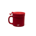 16 oz Coffee Mug with Lid - Classic Red