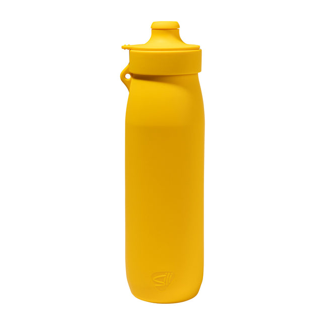 30 oz SiliH2O Water Bottle - Classic Yellow