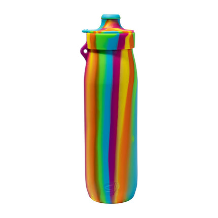 30 oz SiliH2O Water Bottle - Hippie Hops