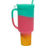 Silipint Silicone 64 oz WTFumbler (Handled Straw Tumbler)