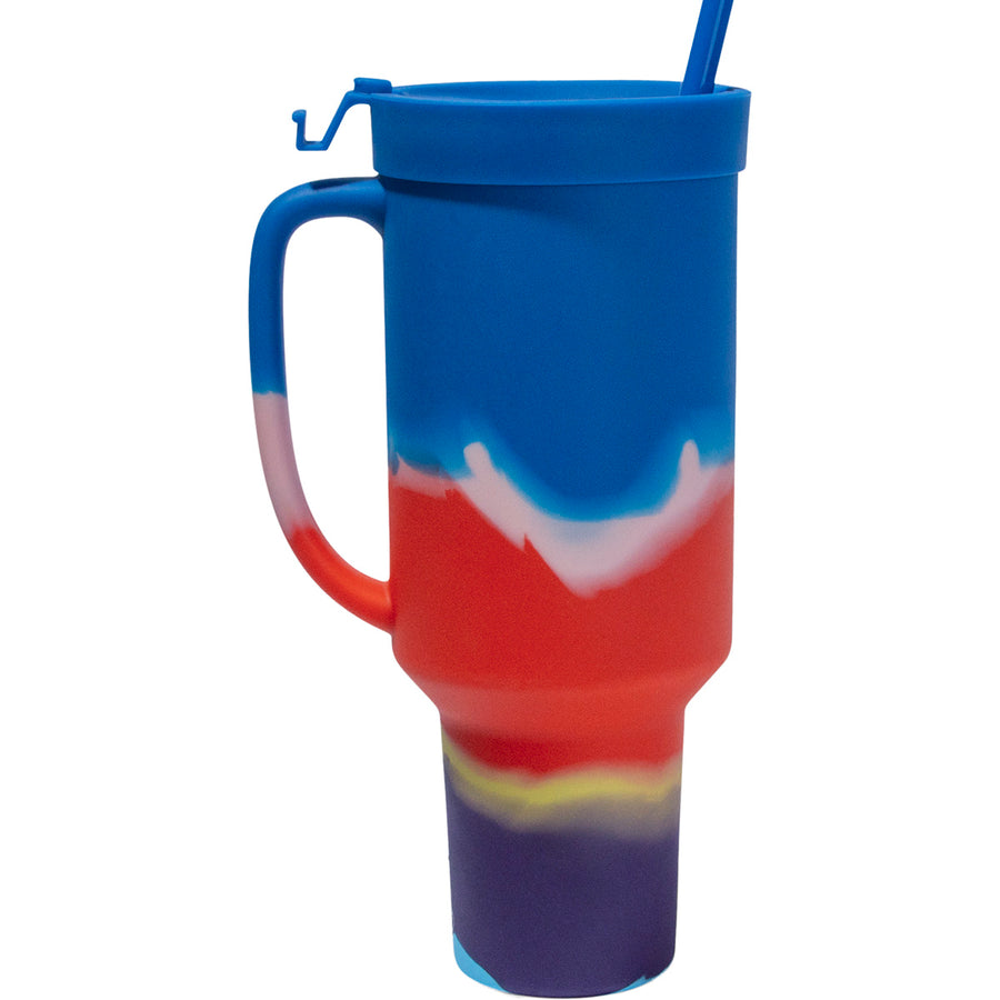 Silipint Silicone 64 oz WTFumbler (Handled Straw Tumbler)