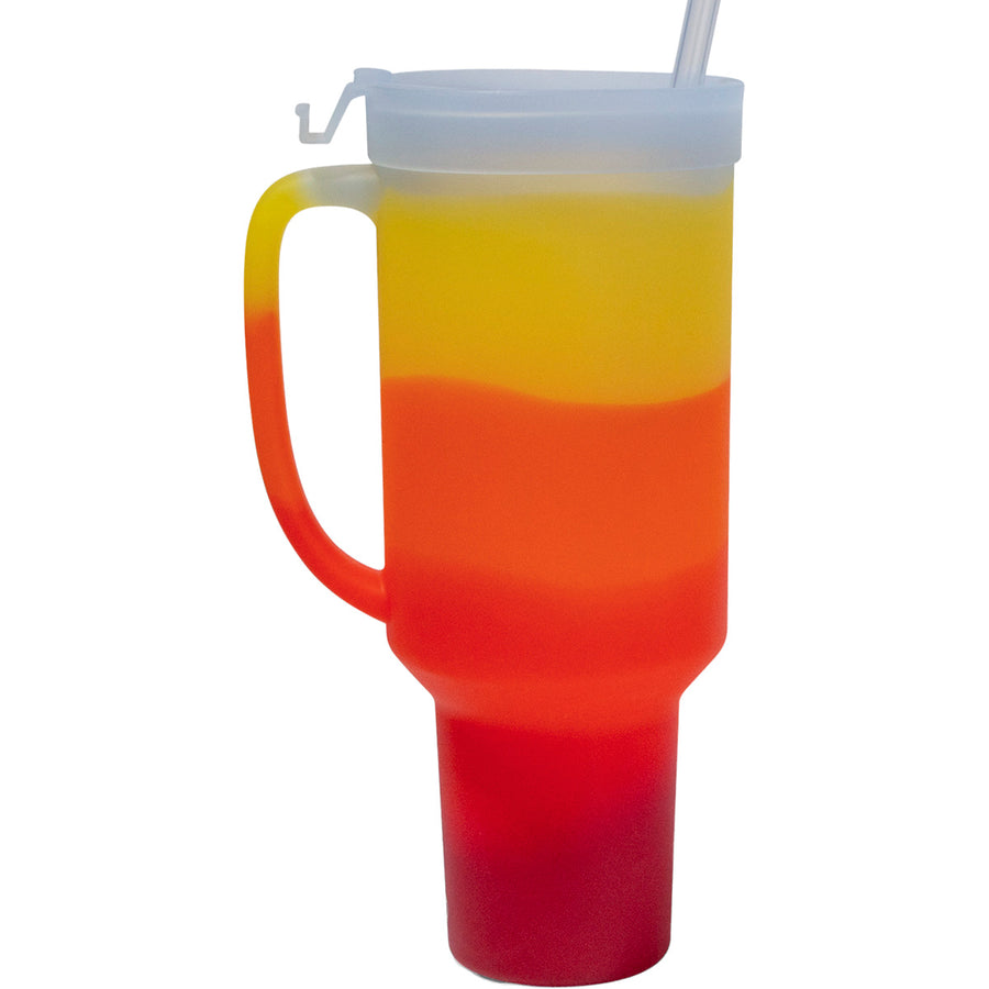 Silipint Silicone 64 oz WTFumbler (Handled Straw Tumbler)