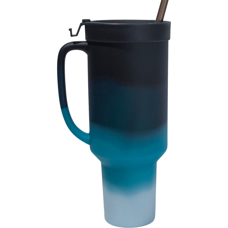 Silipint Silicone 64 Oz WTFumbler Handled Straw Tumbler Silipint silicone 64 oz wtfumbler handled straw tumbler