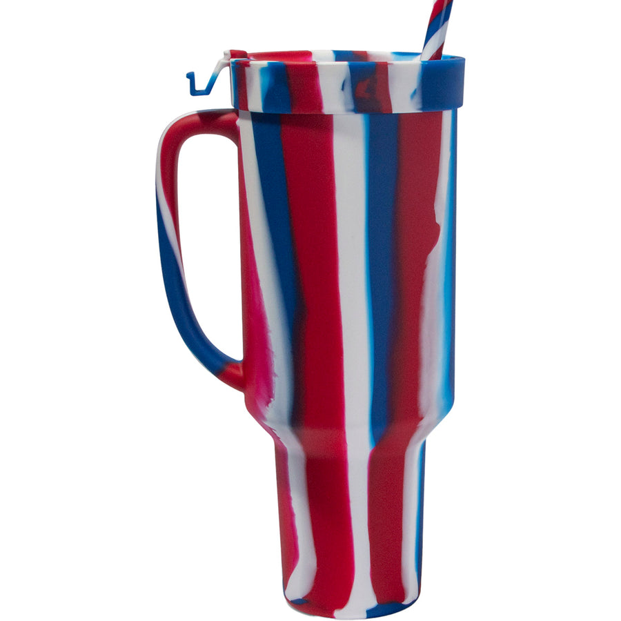 Silipint Silicone 64 oz WTFumbler (Handled Straw Tumbler)