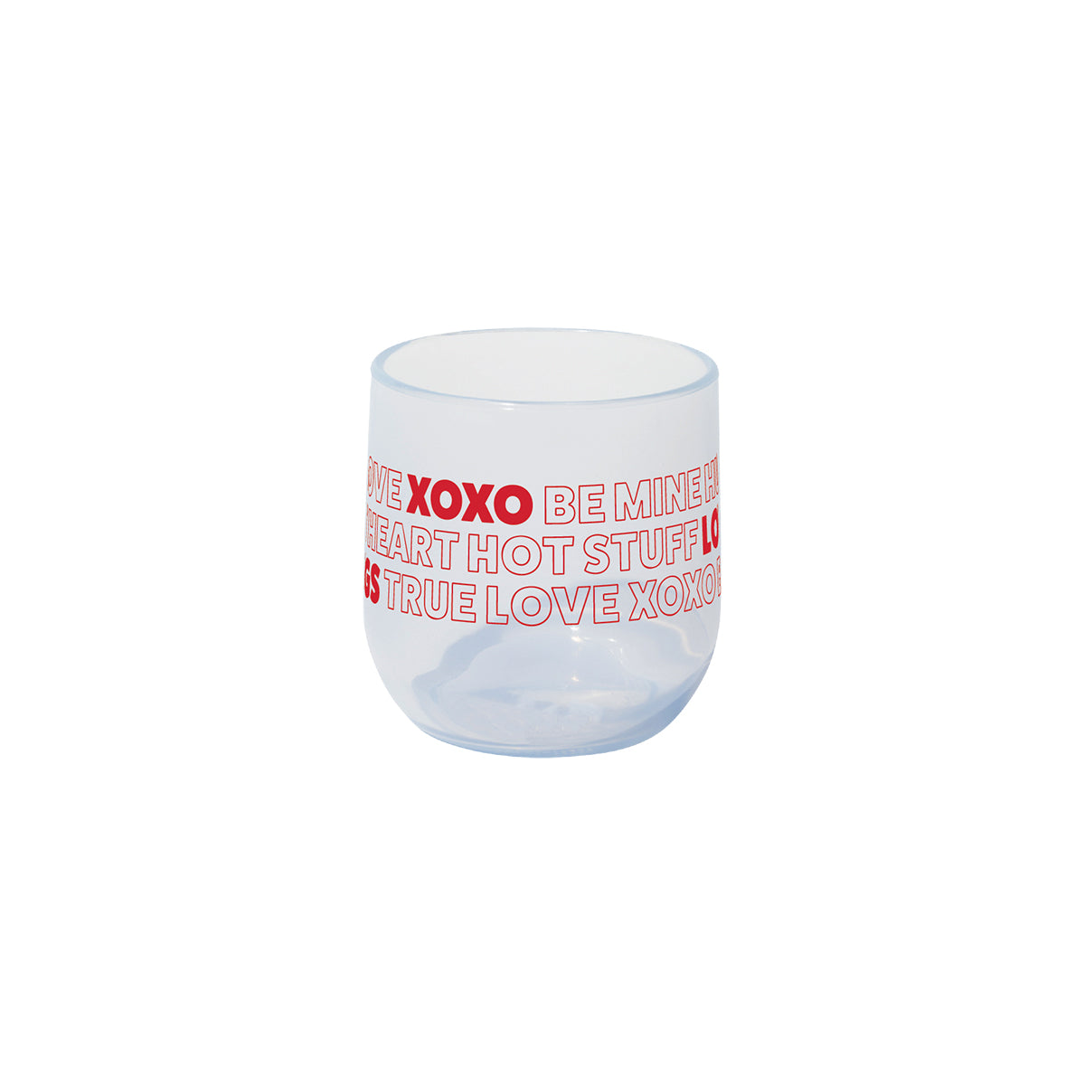 XOXO Valentine's Day Shatterproof Cups