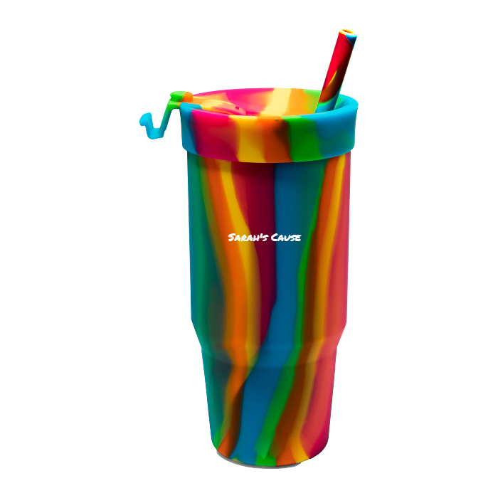 Customized 32 oz Humbler - Straw Tumbler with a Handle